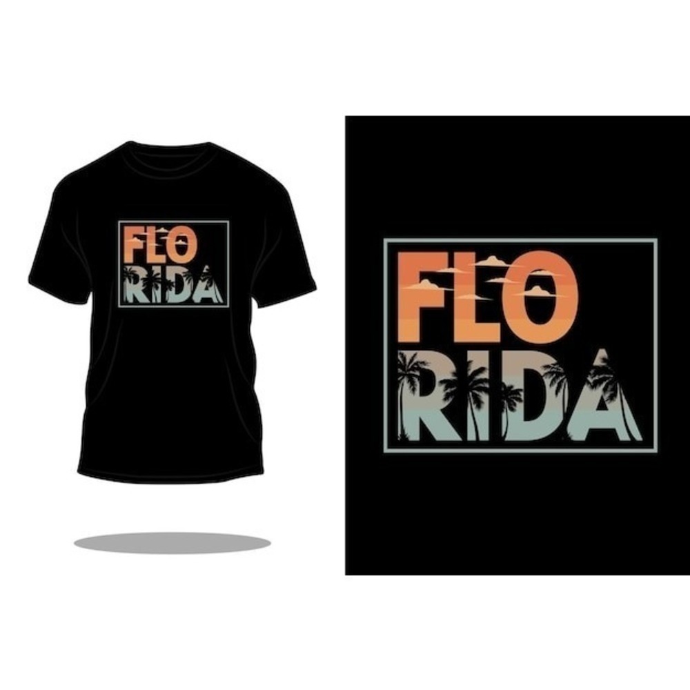 Florida Retro Summer Vacation Fan Unisex T-Shirt